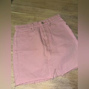 Lucky Brand Light Pink Denim Skirt